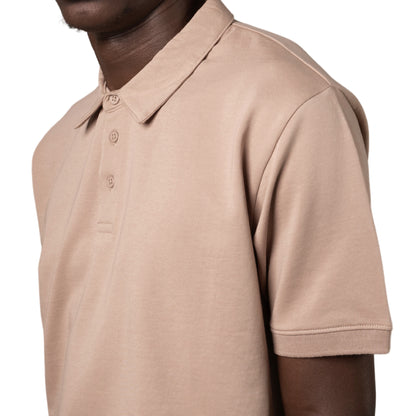 100% Cotton Polo - Beige