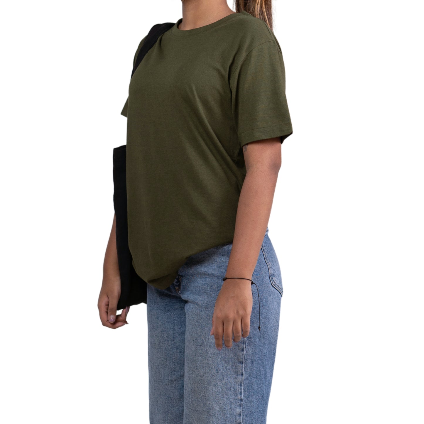 Bamboo Crew For Her - Olive Green