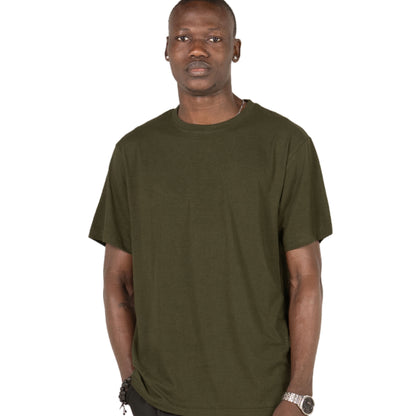 Bamboo Crew - Olive Green